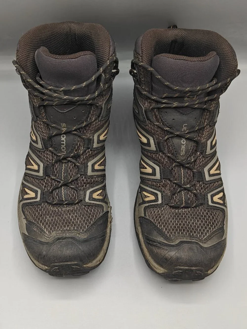 Salomon X Ultra Mid 3 Aero Shoes Men's Size 9 Hiking Trail Conta grip 410439